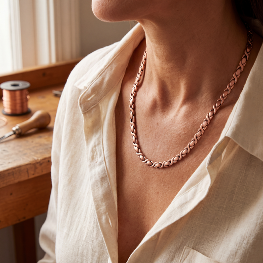 Whitfield | Cedar Copper Necklace