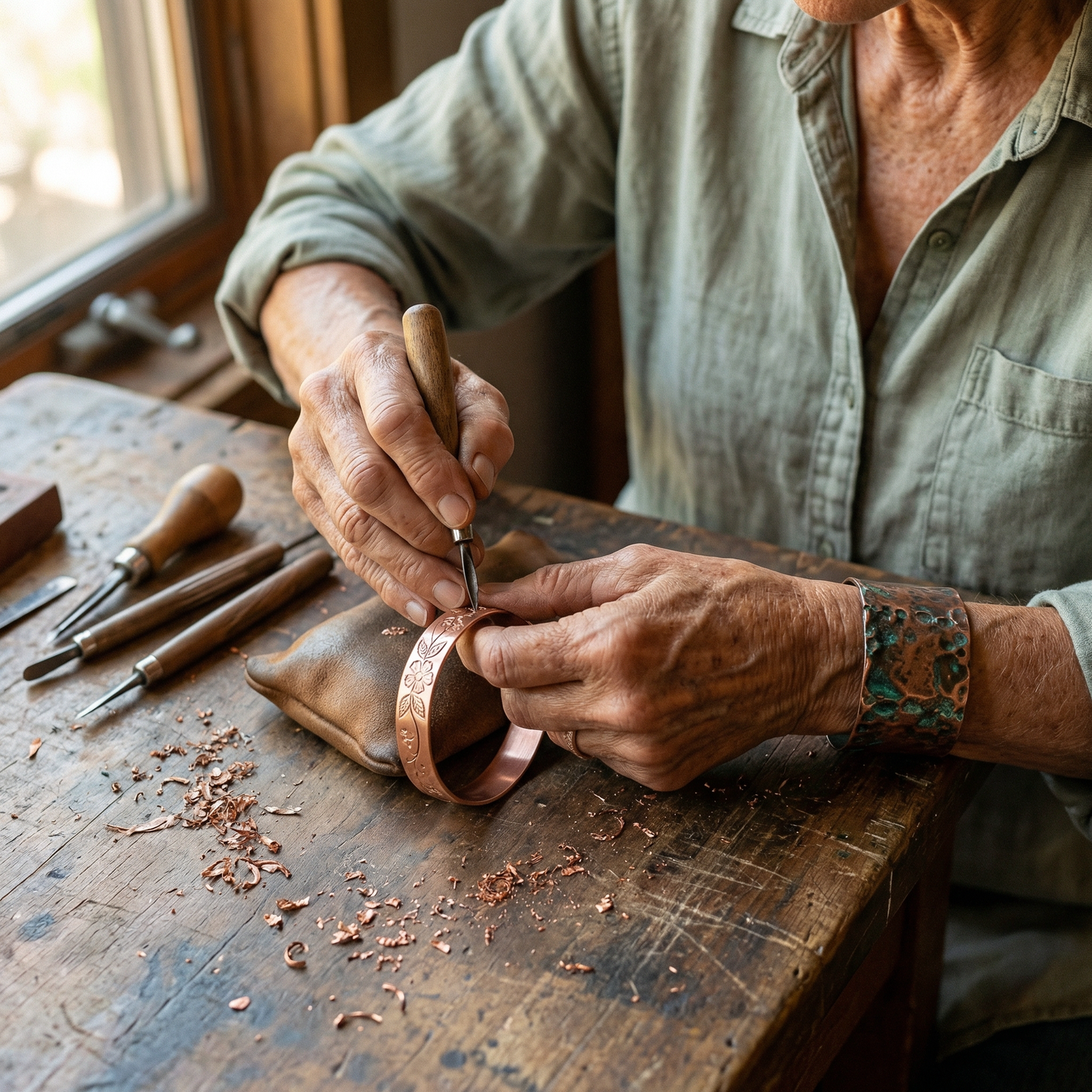 Whitfield | Bloom Copper Bracelet