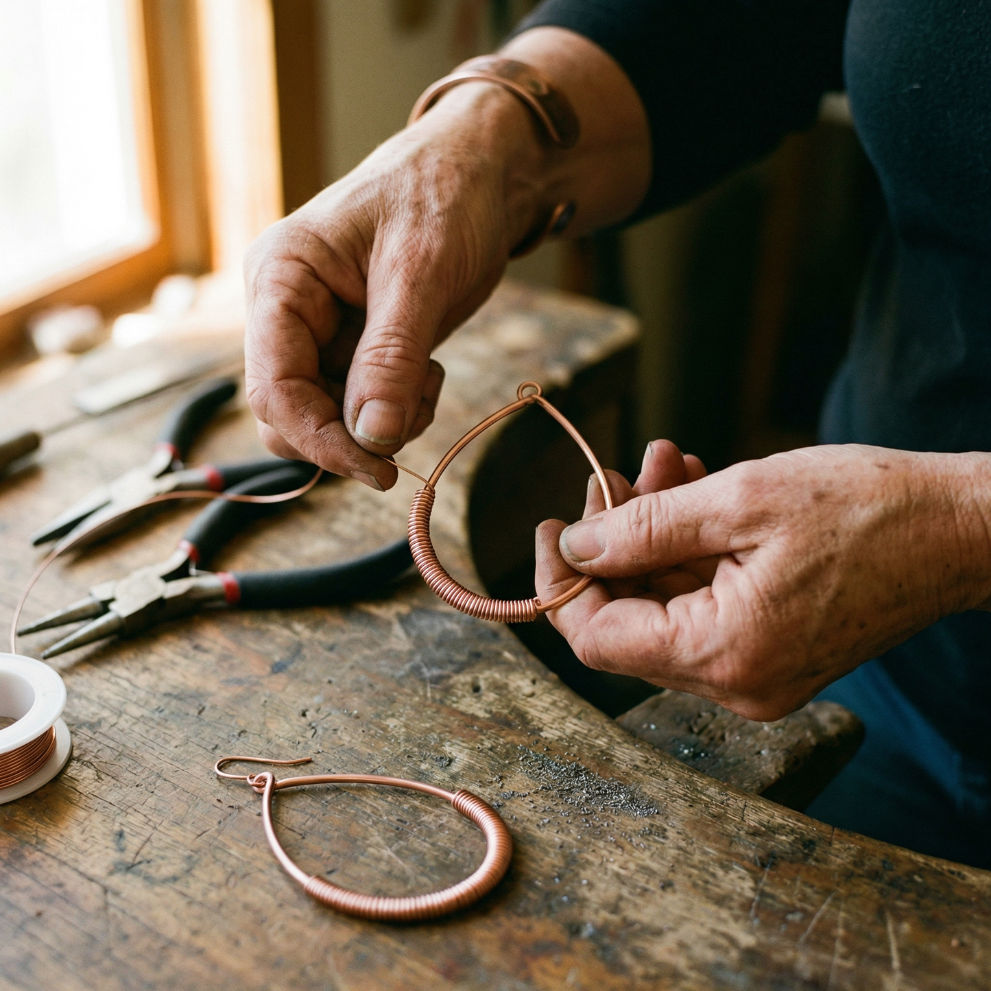 Whitfield | Creek Copper Earrings