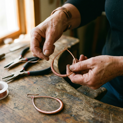 Whitfield | Creek Copper Earrings