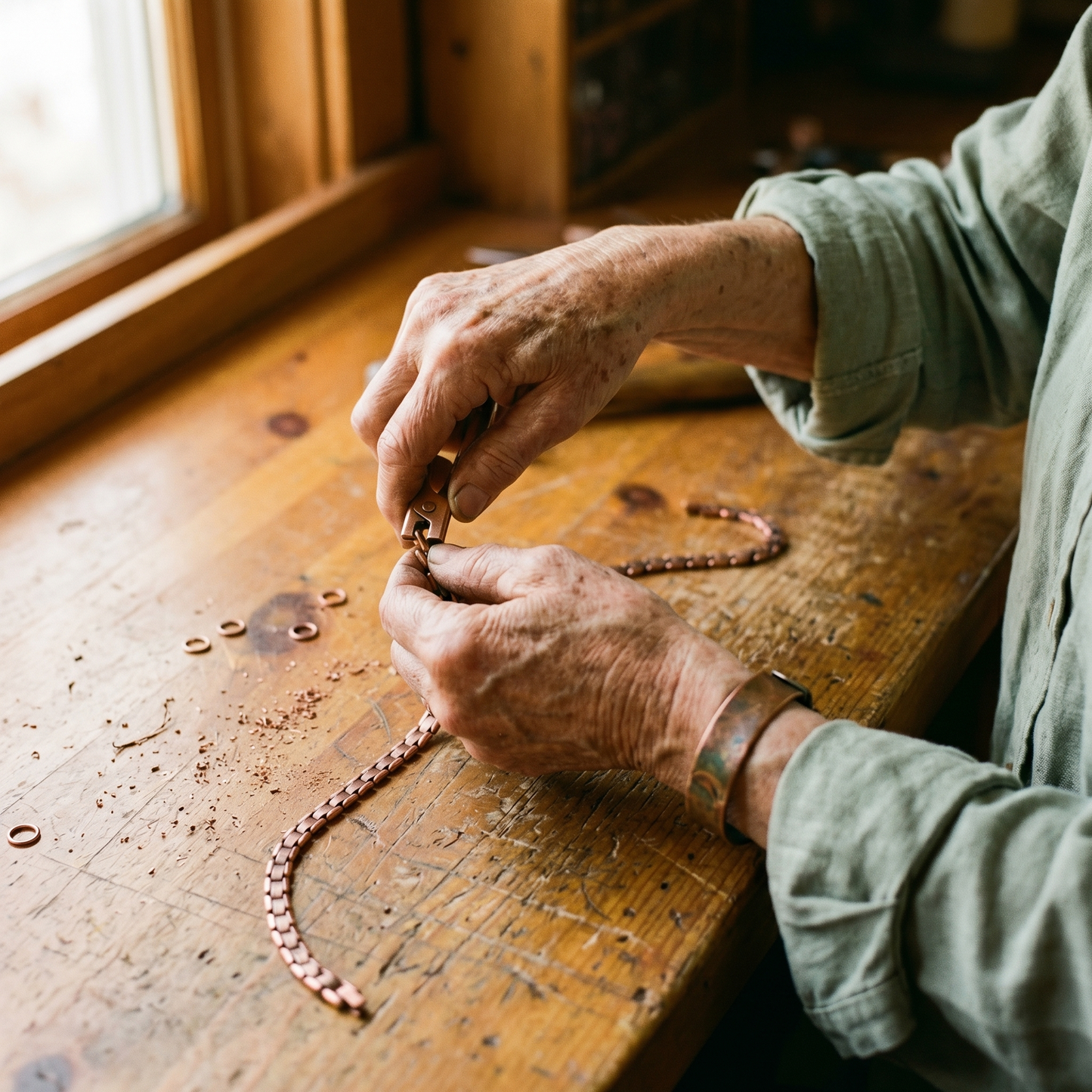 Whitfield | Haze Copper Necklace