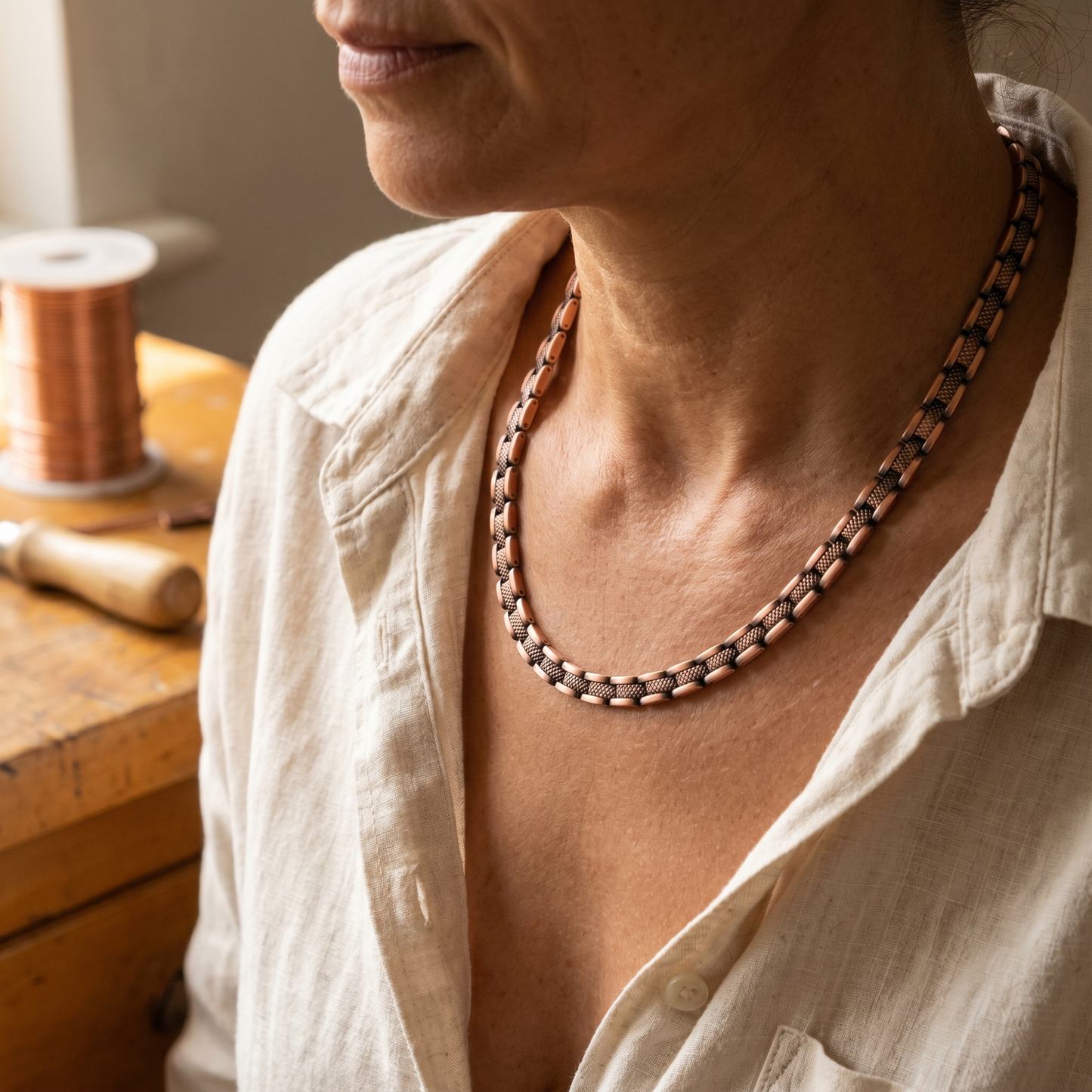 Whitfield | Haze Copper Necklace
