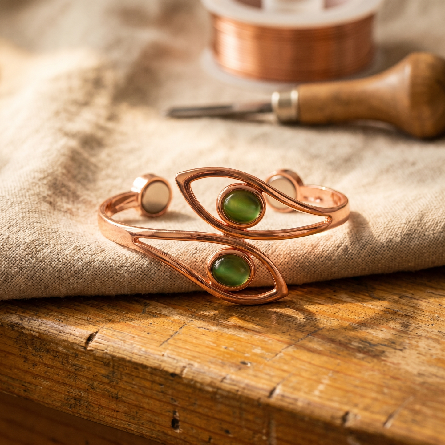 Whitfield | Opal Copper Bracelet