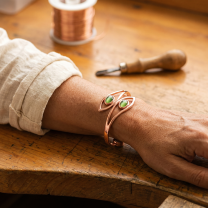 Whitfield | Opal Copper Bracelet
