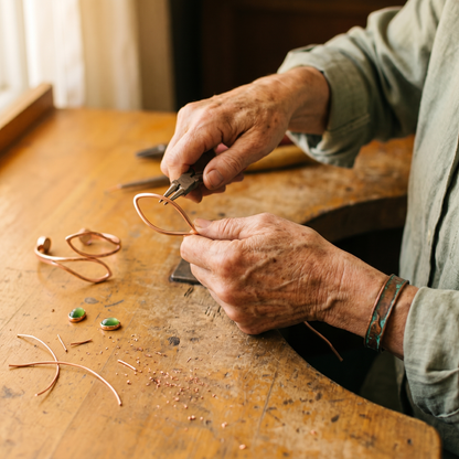 Whitfield | Opal Copper Bracelet
